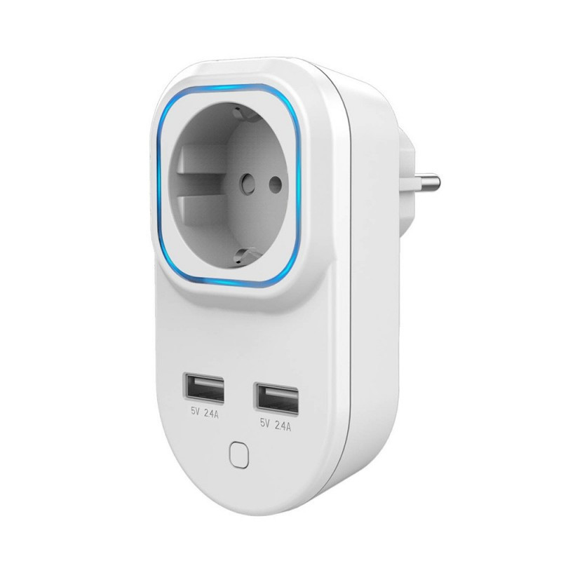 domotique Module prise commutateur Z-Wave mesure d/énergie Fibaro prise fran/çaise